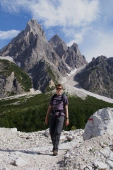 Dreischusterspitze, Dolomieten. B. Vonk