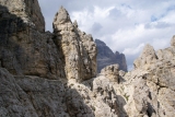 Sentiero Alberto Bonacossa in de Dolomiten. B. Vonk