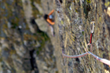 Klimmen op de Franse rotsen in de Queyras. Foto Rogier van Rijn