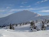 Sneeuwkop. Hoogste berg van Tsjechië. Foto Dorocia