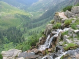 Waterval in de Elbe. Foto Tom Kempers