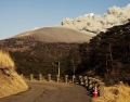 Vulkaan Shinmoedake. Foto Matthew Bednarik